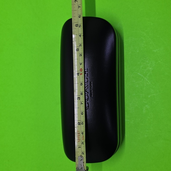 Coach Black Clamshell Eyeglass Case (Case Only) - Picture 8 of 10